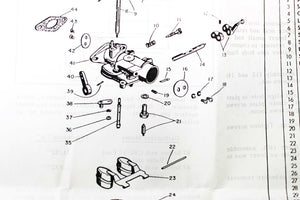 GENUINE ZENITH Carburetor Kit Float fits Wisconsin engine W4-1770 W41770 L-57-P L57P 14185 14185A 14185B 14185C 14185D 14185E 14185F 14185G R84