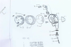 Carburetor Kit fits Ford Skid Steer CL30 CL40 Zenith 13994 13986 Ford 104  S96