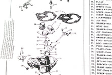 Load image into Gallery viewer, Carburetor Kit fits Continental engine TM20 TM 2.0 14081 14091 14092 14198  P96